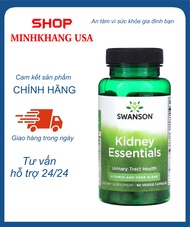 Viên Uống Bổ Thận Hỗ Trợ Hệ Tiết Niệu Khỏe Mạnh Swanson Kidney Essentials (60 Viên/Lọ)