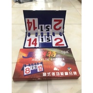Aosaite flip-up scoreboard, standard table tennis, badminton, and volleyball competition scoreboard