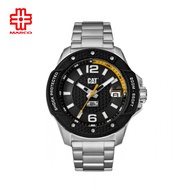 CAT SHOCKMASTER EVO BLACK SJ-141-11-131 STAINLESS STEEL STRAP MEN WATCH