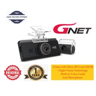 GNET N2 2 Channel Full HD Dashcam Front and Rear Camera + Micro SD Card (32GB) Dash Camera / Dash Ca