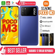 Xiaomi Poco M3 Ram 6GB Rom 128GB 6/128 &amp; 4/128 HP Garansi Tam 1 Tahun