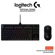 Logitech G PRO Mechanical Lightsync RGB Gaming Keyboard+Logitech G PRO X SUPERLIGHT Wireless Gaming 