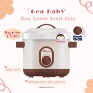 GEA Baby Smart Auto Slow Cooker GBSC-400 1 Liter Cooker Pan Baby Food Cooking Tool