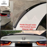 HONDA CITY GN2 2020-2026 DUCKTAIL REAR SPOILER FOR CITY SPOILER ABS NEW CITY PSM SPOILER