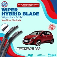 Car Wiper HYUNDAI I10 PremiumDesign Hybrid Blade Model 1 SET RightKiri