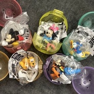 🇯🇵絕版 日版 Disney 迪士尼 米奇 米妮老鼠 唐老鴨 高飛 布魯圖 布魯托 Mickey Minnie Mouse Donald Duck Goofy Pluto 奔跑 跑步 衝刺 扭蛋 經典