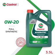 Castrol MAGNATEC 0W-20 (3.5L) Full Synthetic Engine Oil API SP/CF ILSAC GF-6 for Petrol, Hybrid and 