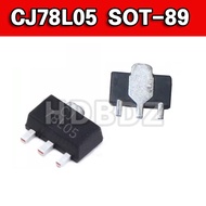 10pcs CJ78L05 78L05 SMD Triode SOT-89 3% Voltage Regulator Circuit CJ IC