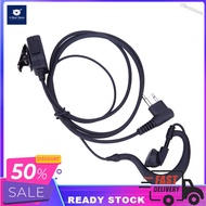 UBeststore 2 Pin Acoustic Tube Earpiece Mic PTT Headset for Motorola Radios GP88 GP300 Walkie Talkie