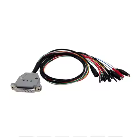 N60R-3 LED LIGHTS With Switch Boot Bench Cable DB25 For SM2 PRO+ J2534 VCI Read Write ECU BATT VCC K