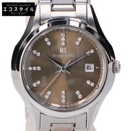 Grand Seiko，翻新款，STGF327 4J52-0AE0，鑽石刻度，沙金色錶盤，石英機芯。 [二手]