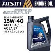 Aisin Engine Oil Semi Synthetic CI-4/SL 15W40 (4L)