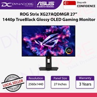 ASUS ROG Strix XG27AQDMGR 27” 240Hz 0.03ms 1440p TrueBlack Glossy OLED Gaming Monitor