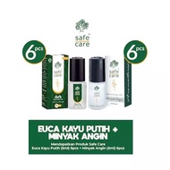 Safe Care 5ml Refreshing Oil 6pcs & Safe Care EuCa 6pcs