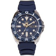 Seiko 5 Sports SRP605J2 SRP605 SRP605J Blue Rubber Automatic Made in Japan Watch