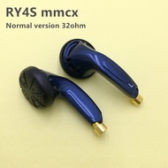 หูฟังอินเทอร์เฟซ Mmcx RY4S 15Mm คุณภาพเพลงหูฟังเสียงไฮไฟ (หูฟังสไตล์ MX500) 300ohm 3.5Mm