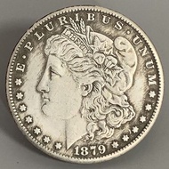 Bạc Cổ Đại đô la và bộ sưu tập đồng xu bạc tiền xu nước ngoài đồng xu Morgan Mỹ chân dung Nữ Vòng bạ