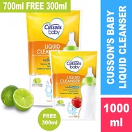 Buy 1free 1- Cussons Baby Liquid Cleanser - Cussons Baby Bottle Cleaning Liquid 700ml FREE 300ml