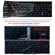 US keyboard full color Colorful Per-key backlit for MSI GT63 Titan 8RF 8RG MS-16P1 MS-16P3 GP65 GP75