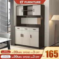 Almari Dapur Storage Cabinet Kitchen Cabinet Kabinet Dapur Bertutup Cabinet Dapur Kitchen Oven/Pot Rack Kitchen Shelf Pantry Cabinet File Cabinet