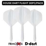 FIRMCROSS HOUSE DART Flight - White House Dart Flight 30Pcs/Pack Dart Flight