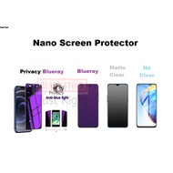 Nothing Phone 1/2/2A 3A Pro CMF Plus Blueray Privacy/Blueray/Matte/ lear Nano Screen Protector / Bac