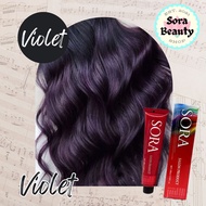 Sora Hair Dye Color in Violet