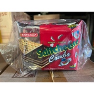 Khong Guan Saltcheese Combo Biskuit Wafers 10BKS @34g
