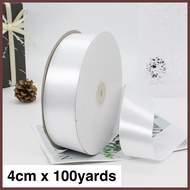 ∤ 100Yards 4cm Ribbon Satin Ribbon