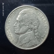 Koin Amerika 5 Cent Tahun 1994 D Liberty - FC02 Murah