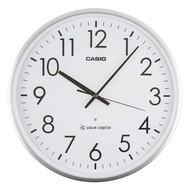 CASIO Wall Clock, Radio-Controlled Clock, Metal, Silver, Analog, Office, Stylish, IQ-2000J-8JF 【Dire