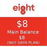 eight recharge $8 top up