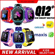 Q12 /Q19 Kids Smart Watch With Camera SOS Call Jam Pintar Kanak-kanak Anti-Lost Kids Smart Watch Res