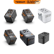 TESSAN - 15W to 100W Universal Travel Adapter Fast Charger, Universal Plug Adaptor with USB & Type C
