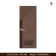 ประตู Linedekor รุ่น 45Degree พร้อมบานเกล็ด กันน้ำ กันปลวก มีโค้ดส่วนลดเพิ่ม