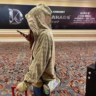 A Bathing Ape original Bape hooded alphabet women hoodie cotton loose cardigan zipper couple Jacket 