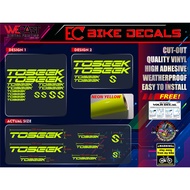 TOSEEK BIKE FRAME DECALS