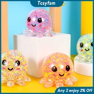 TY   Stretchy Glowing Octopus Squishy Toys Decompression Anxiety Relief Squeeze Toys For Children Men Women Gifts