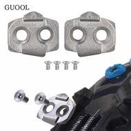 GUOOL 2x Mountain Bike Pedal Cleats Riding Outdoor Biking Cycling Shoes Cleats