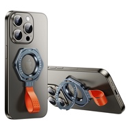 OATSBASF Magsafe Magnetic Ring Holder Portable Mobile Phone Holder 360° Rotating Metal Strong Magnet