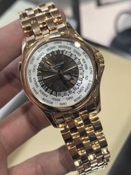 Patek Philippe 玫瑰金世界時區手錶