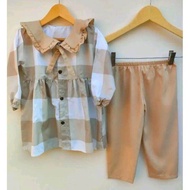 PROMO Baju Setelan Haruka 1-6tahun | Set zavina Anak || One set Terbaru || Pakaian Anak Perempuan