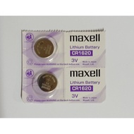 2PCS CR1620 Genuine Maxell Japan Lithium Battery