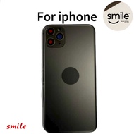 Replacement Back Cover Housing For iPhone11 pro max  Rear Battery Door Frame smile