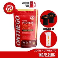 ONTHEGO Pure Protein Isolate Blend Halal Whey Lab Tested Protein (1KG/2.2LBS)