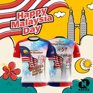 【Arianna】1957 Merdeka Clothes 2025 68Th Jersey Merdeka Clothes 68 Years Jersey Ethnic T-Shirt 2025 M