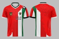 Baju Jersey INDONESIA X PALESTINA 2023 FULLPRINTING limetid editon jersey bola anak dewasa