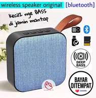 (COD original) SPEAKER MINI BLUETOOTH EXTRA BASS [bisa radio - usb - micro sd] box music kecil porta