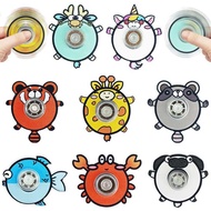 Cartoon Blowing Animal Fidget Spinner Finger Spinner Acrylic Spinner Decompression Toys Educational 