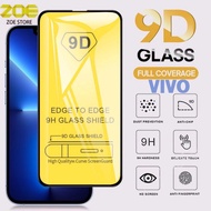 9D Full Tempered Glass for VIVO V15 V9 Y71 V11 Y81 Y91 Y91i Y95 S1 Plus Y19 Y11 Y12 Y15 Y17 Y55 V19 QRVW HBMW